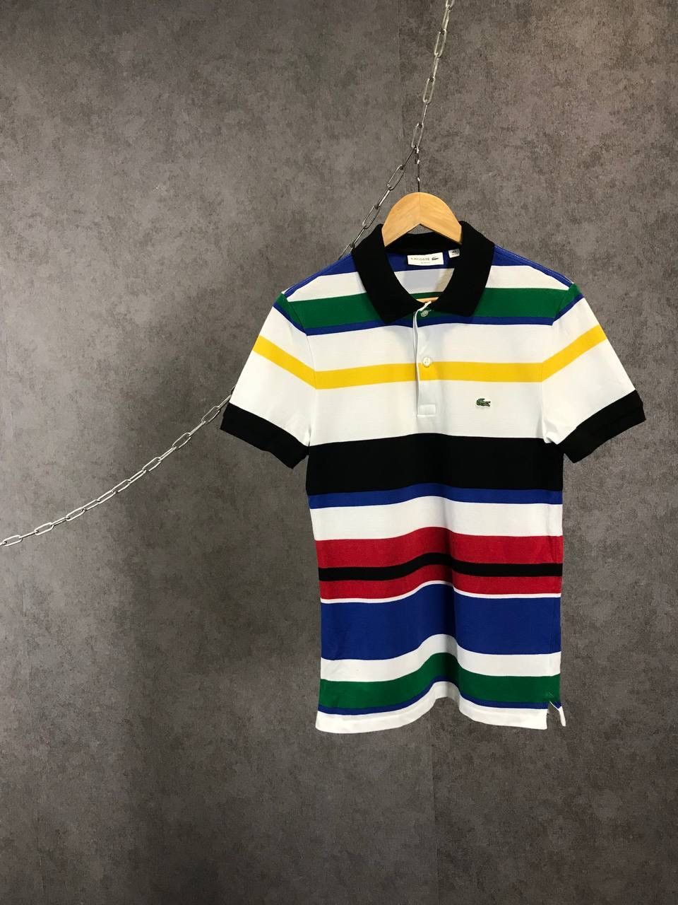 Lacoste Lacoste striped polo tee Size US XS / EU 42 / 0 - 1 Thumbnail