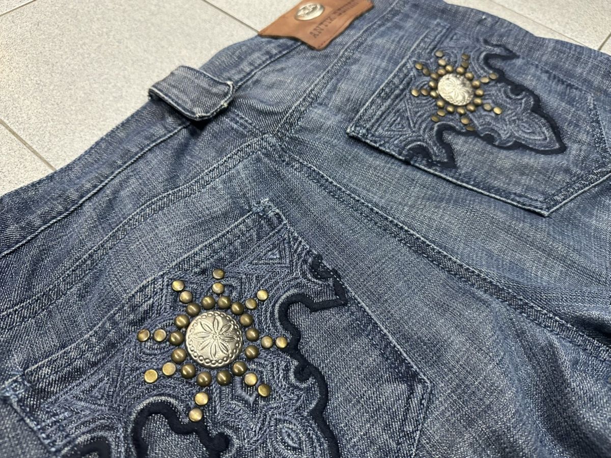 Japanese Brand × Vintage VTG ANTIQUE Denim Pants Size US 36 / EU 52 - 5 Thumbnail