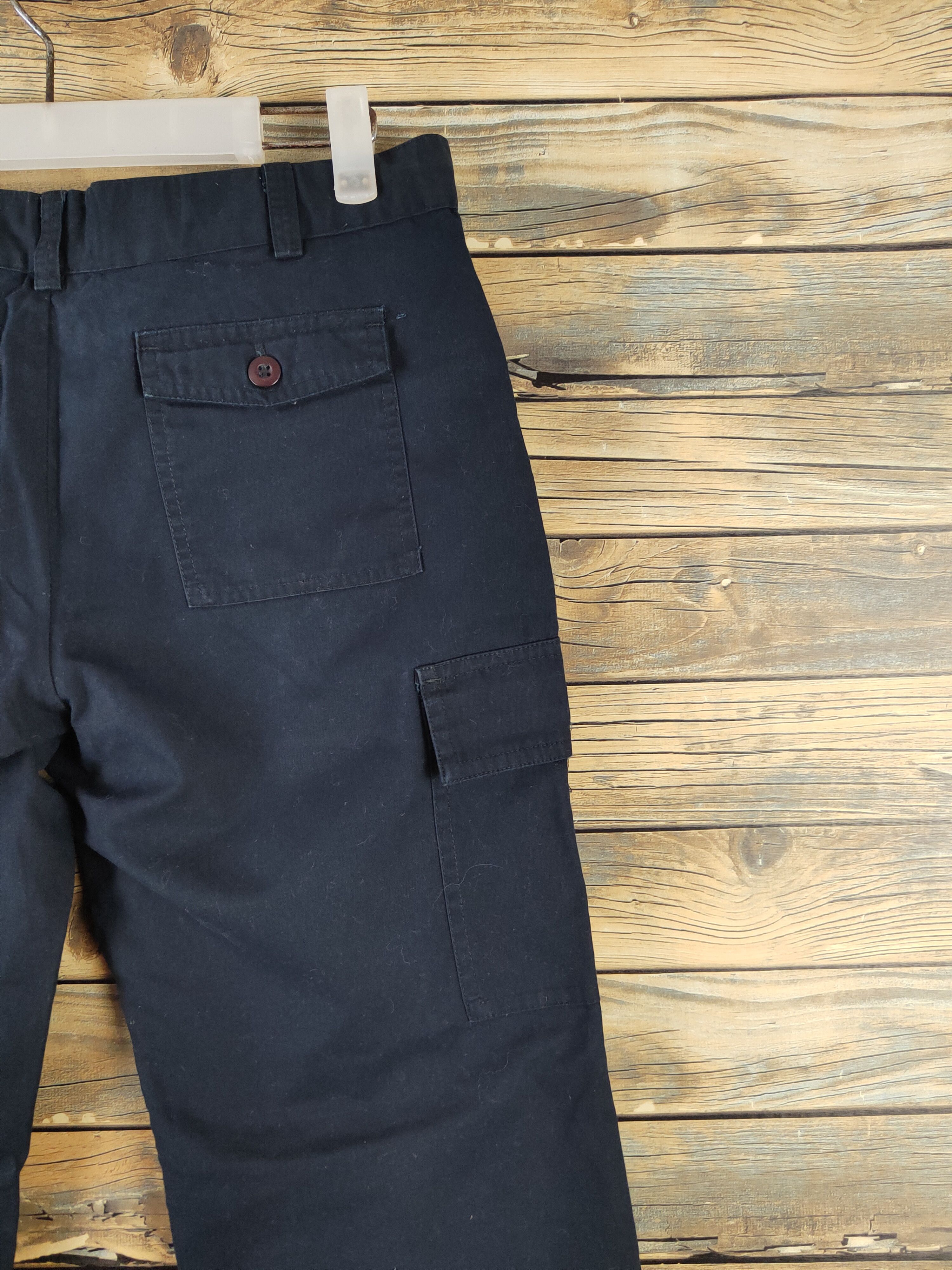 Other DL Cinema Black Multipocket Tactical Cargo Pants #895 Size 30" / US 8 / IT 44 - 10 Thumbnail