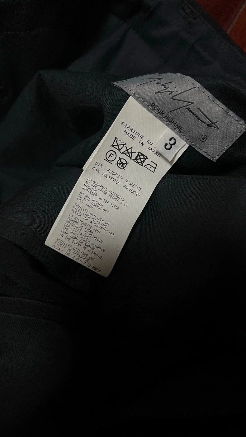 Yohji Yamamoto Yohji Yamamoto size 3 Triacetate Baron Pants Balloon Pants Size US 30 / EU 46 - 4 Thumbnail