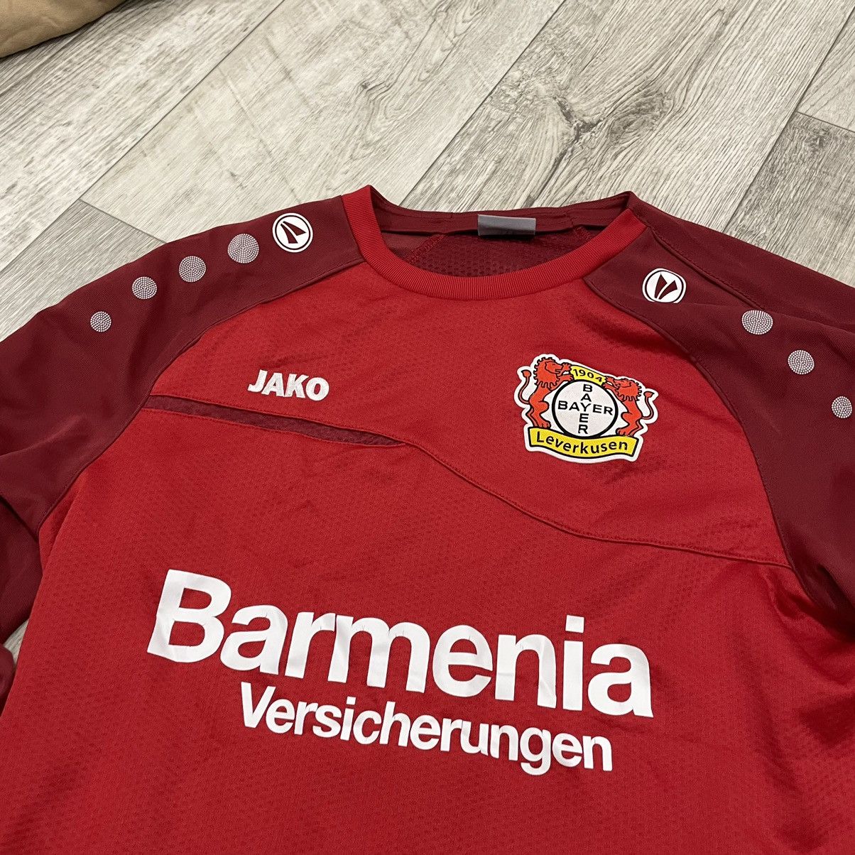 Other Bayer 04 Leverkusen Rolfes goalkeeper Barmenia long jersey Size US M / EU 48-50 / 2 - 2 Thumbnail