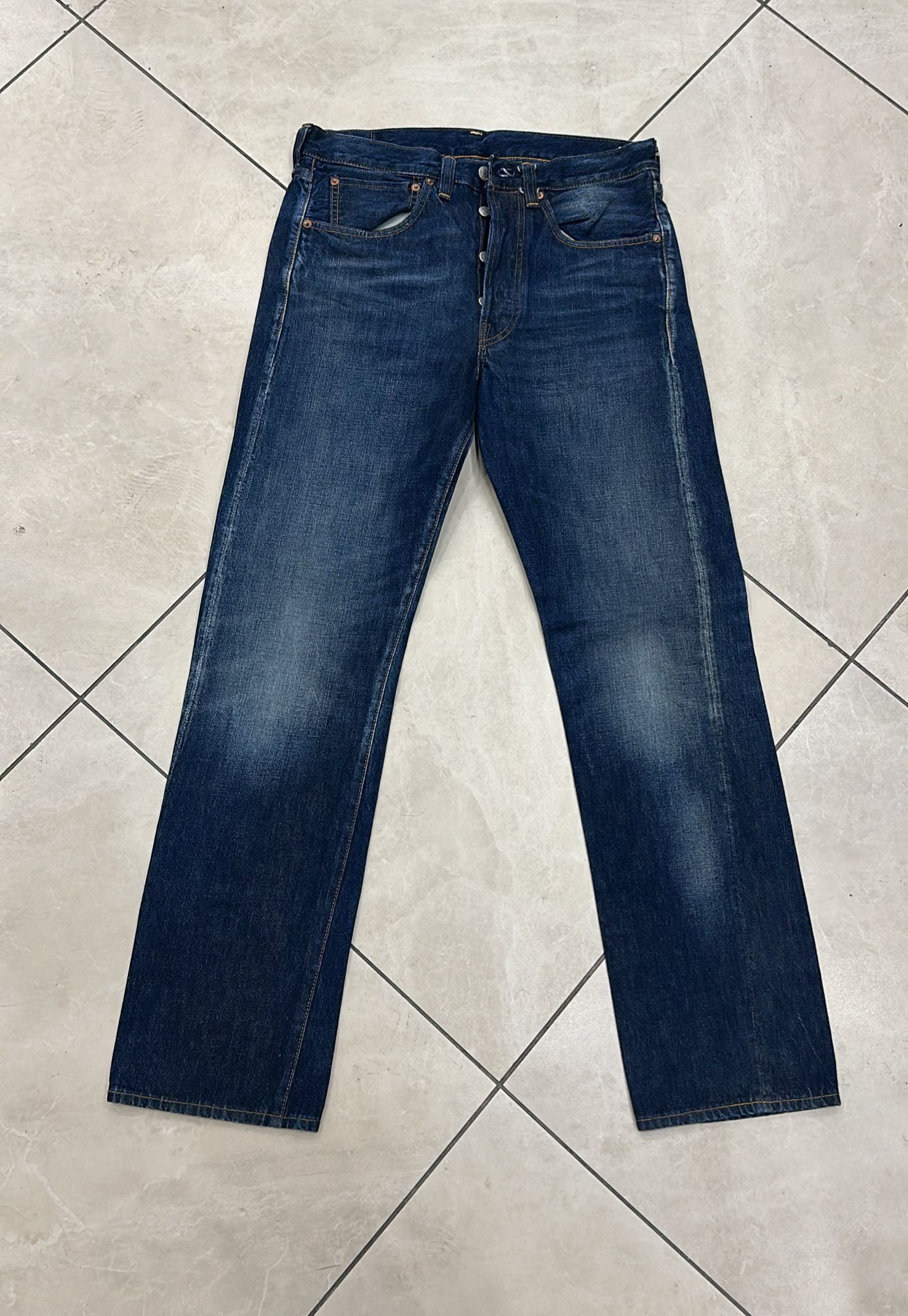 Levi's Vintage Clothing LVC Levi's Vintage Clothing 1947 501XX BigE Selvedge Jeans Size US 31 - 1 Thumbnail