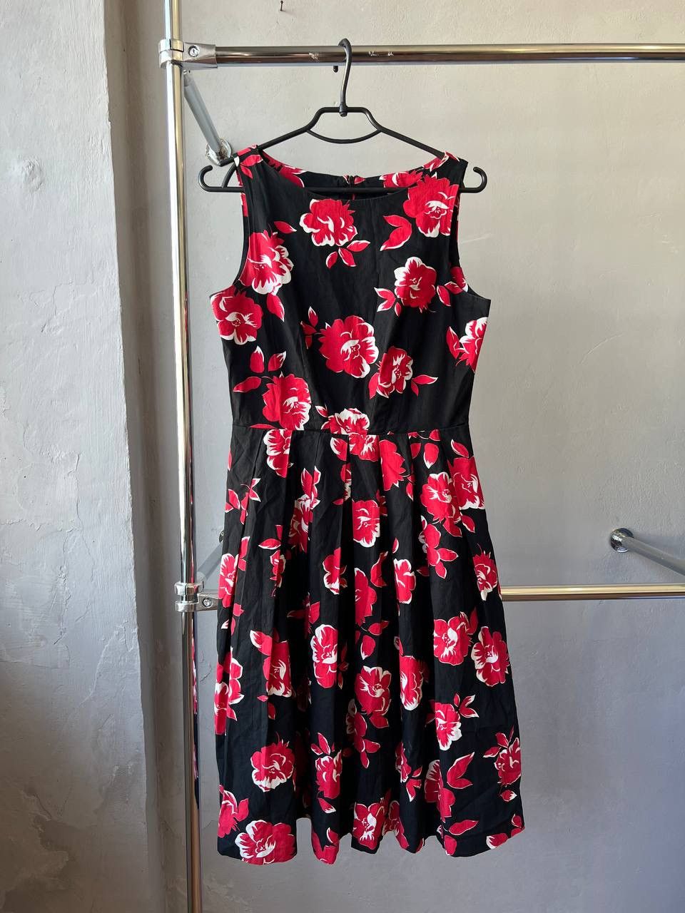 Laura Ashley LAURA ASHLEY VINTAGE GREEN LABEL COTTON FLOWERS ART DRESS 6 Size M / US 6-8 / IT 42-44 - 2 Thumbnail