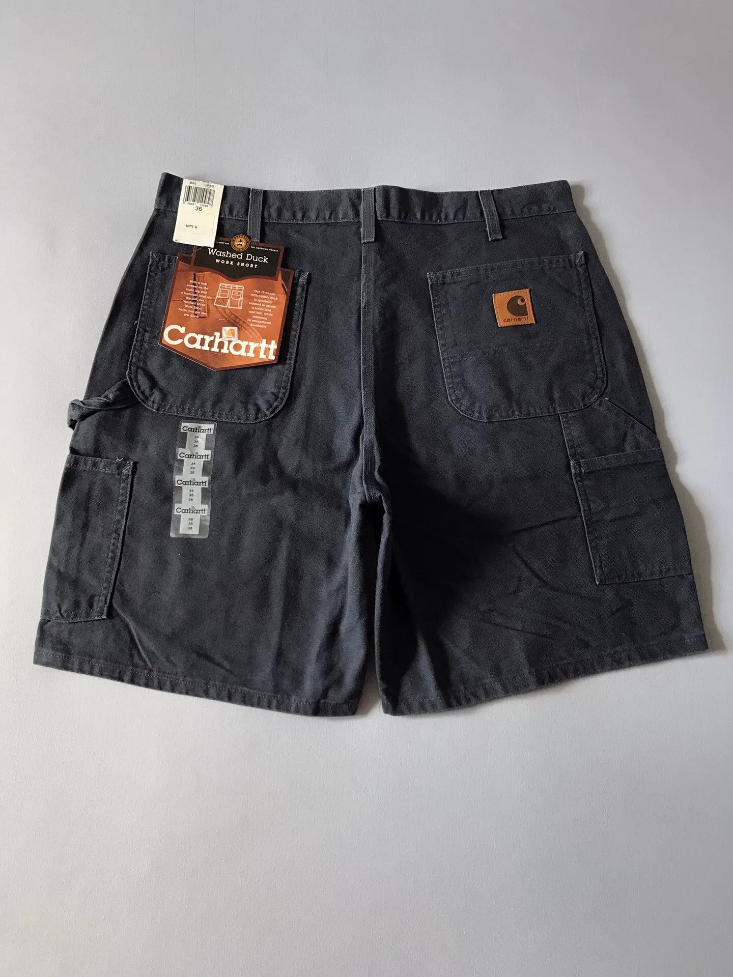 Carhartt Carhartt B25 PTB Washed Canvas Shorts Size US 36 / EU 52 - 1 Thumbnail
