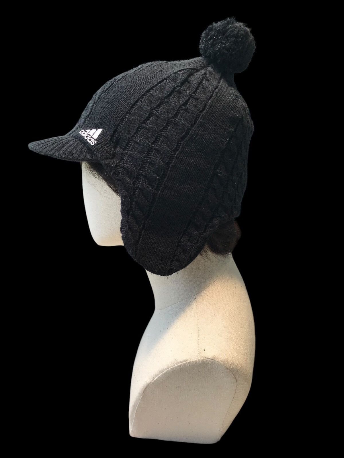 VINTAGE ADIDAS SNOWCAP BEANIE CAP HAT