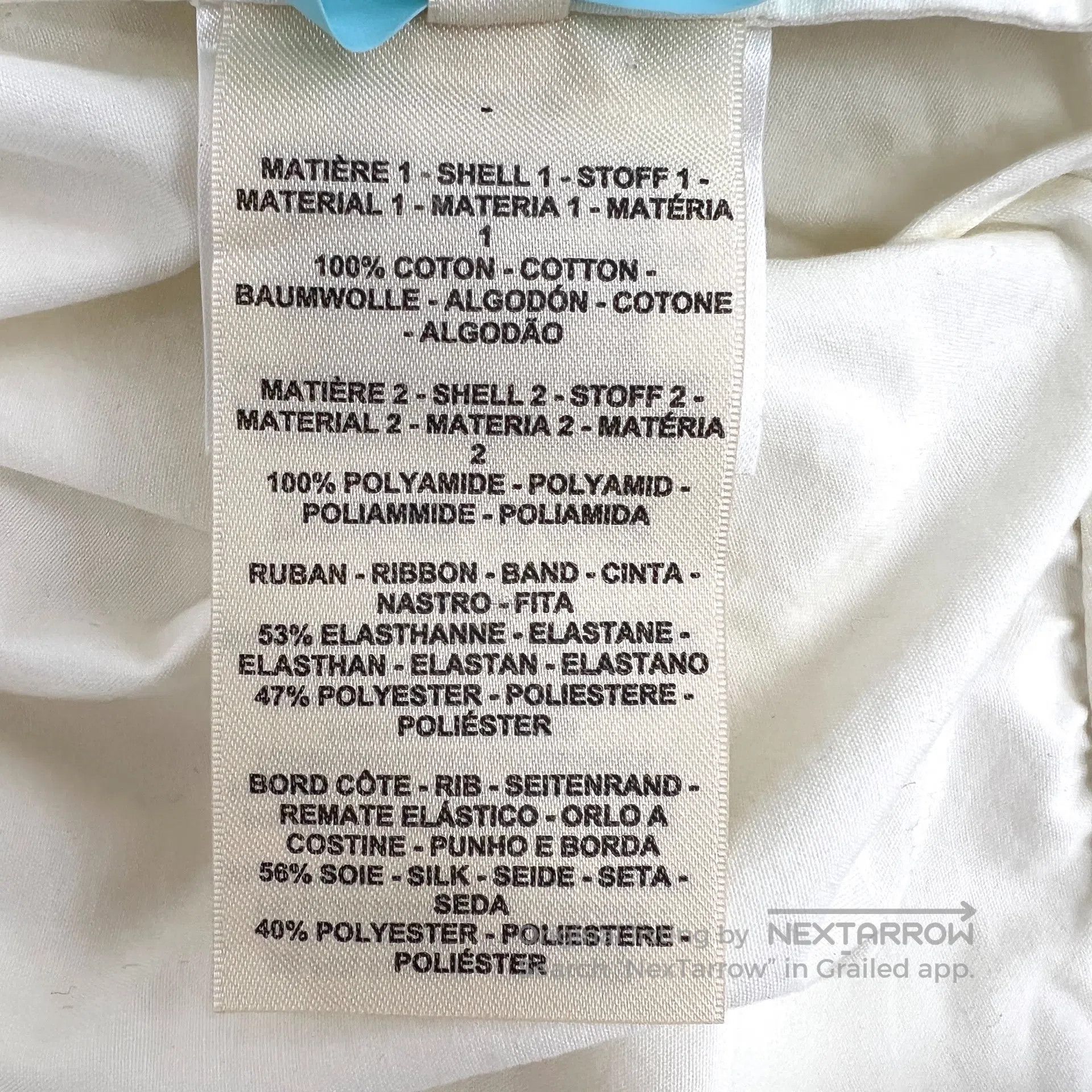 Hermes Hermes Beige drawstring design cotton long sleeve jacket| Size XS / US 0-2 / IT 36-38 - 6 Thumbnail