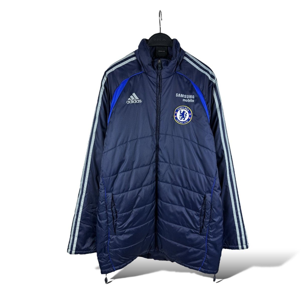 Adidas Vintage Chelsea F.C. Adidas 2006/07 Men’s Puffer Coat Jacket Size US S / EU 44-46 / 1 - 1 Thumbnail