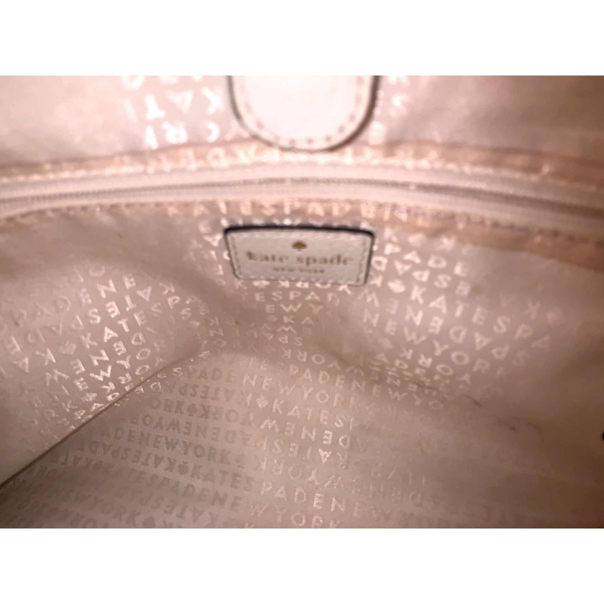 Kate Spade Kate Spade Mulberry Street Off White Pebble Leather Crossbod Size ONE SIZE - 11 Thumbnail