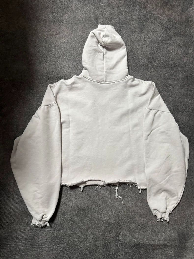 Balenciaga Balenciaga 24SS Frayed Hem Hoodie-2506 Size US M / EU 48-50 / 2 - 2 Thumbnail