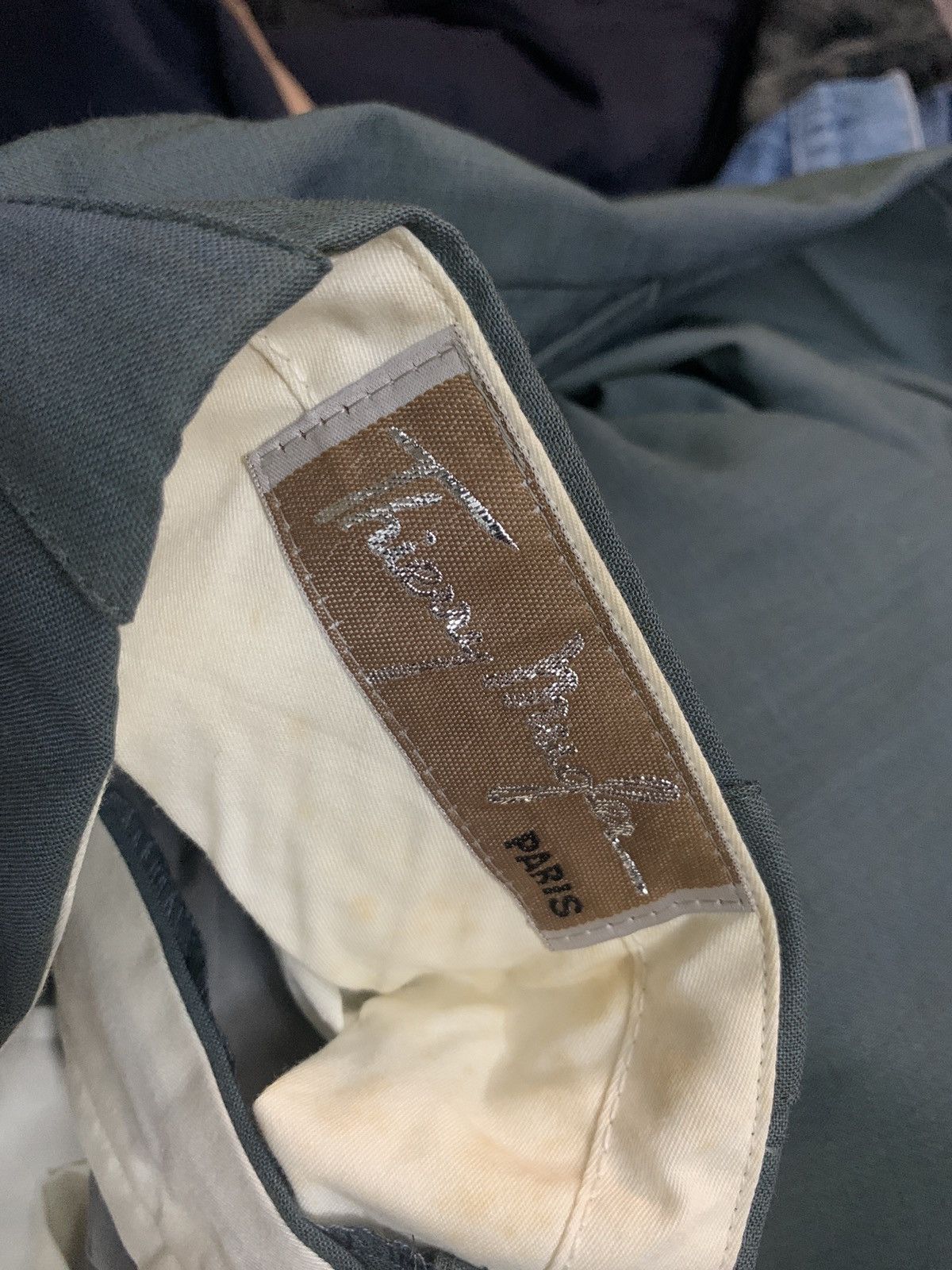 Thierry Mugler Thierry Mugler Paris Wool Trouser Pant Size US 30 / EU 46 - 6 Thumbnail