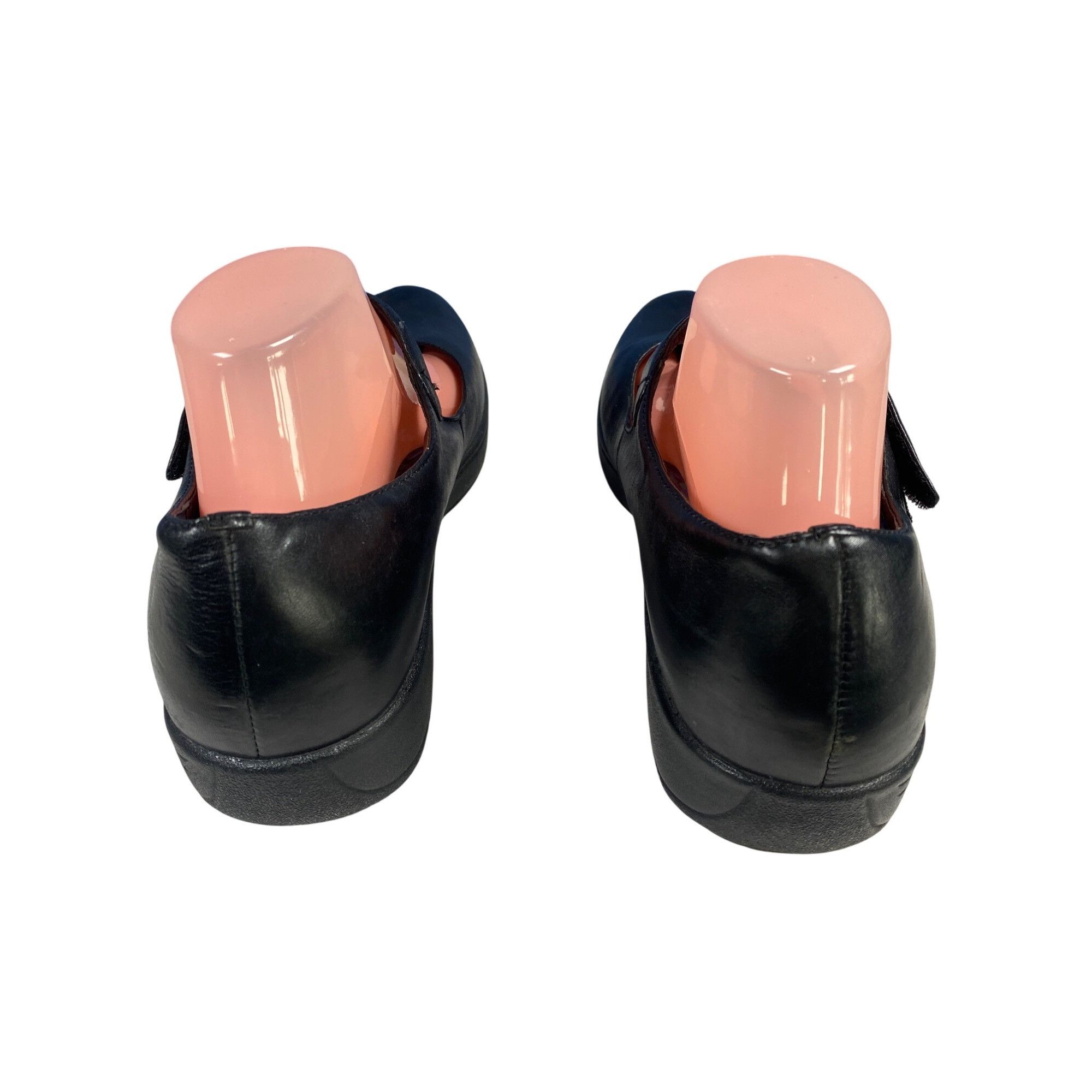 Dansko DANSKO Sonoma Annie ~ Black Leather Mary Janes Clogs Comfort Size US 11 / IT 41 - 4 Thumbnail
