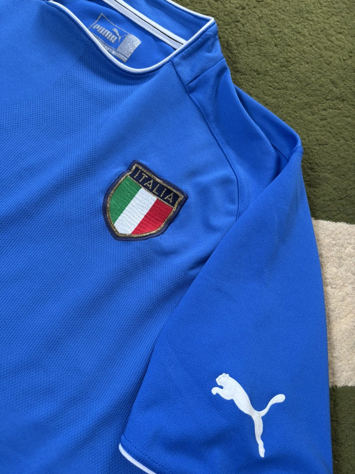 Puma Vintage puma Italy soccer jersey Italia size M-L Size US L / EU 52-54 / 3 - 3 Thumbnail