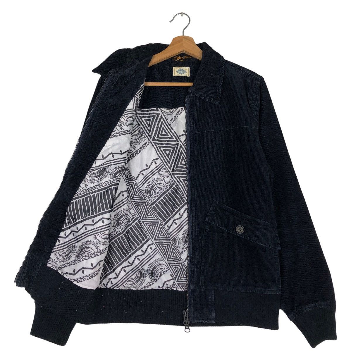 Japanese Brand 🔥Vtg Corduroy Bomber Jacket Bitter Ender Issey Miyake Size US M / EU 48-50 / 2 - 9 Thumbnail