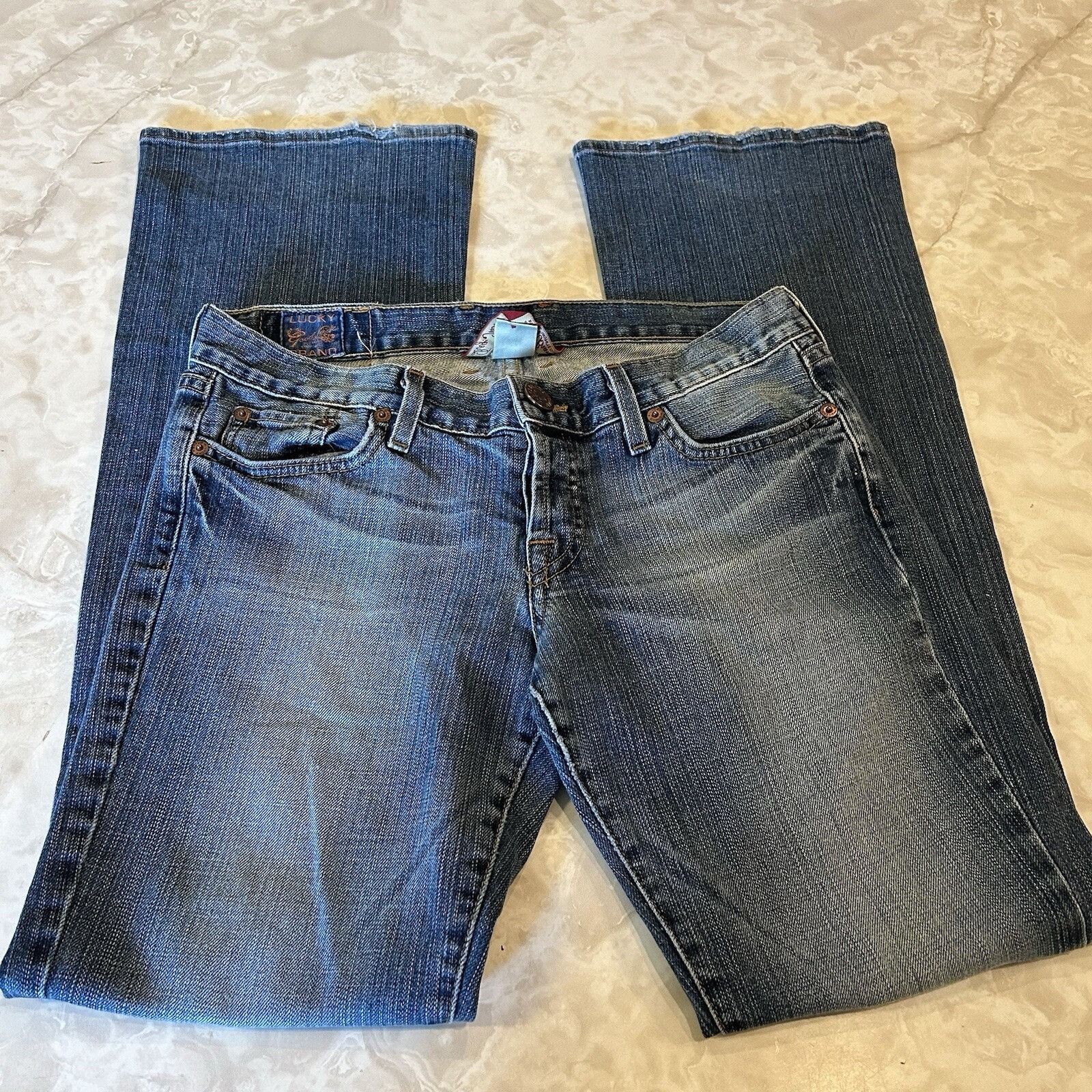 Lucky Brand Lucky Brand 6/28 cute Flare Jean Size 32" / US 10 / IT 46 - 3 Thumbnail