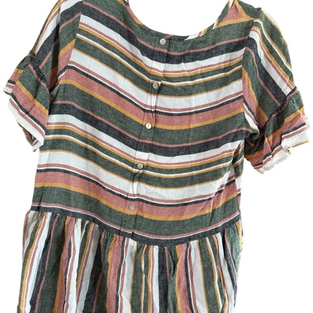 Other Striped Multicolor Women's Top Size L / US 10 / IT 46 - 9 Thumbnail
