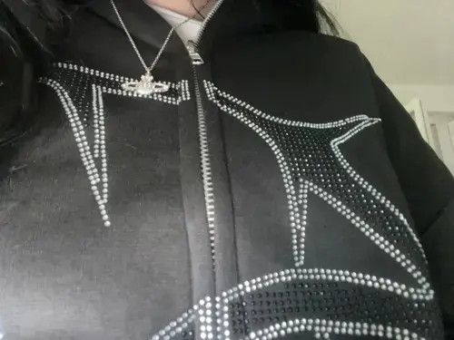 Other Hoodies Rhinestone Graphics Size US XL / EU 56 / 4 - 4 Thumbnail