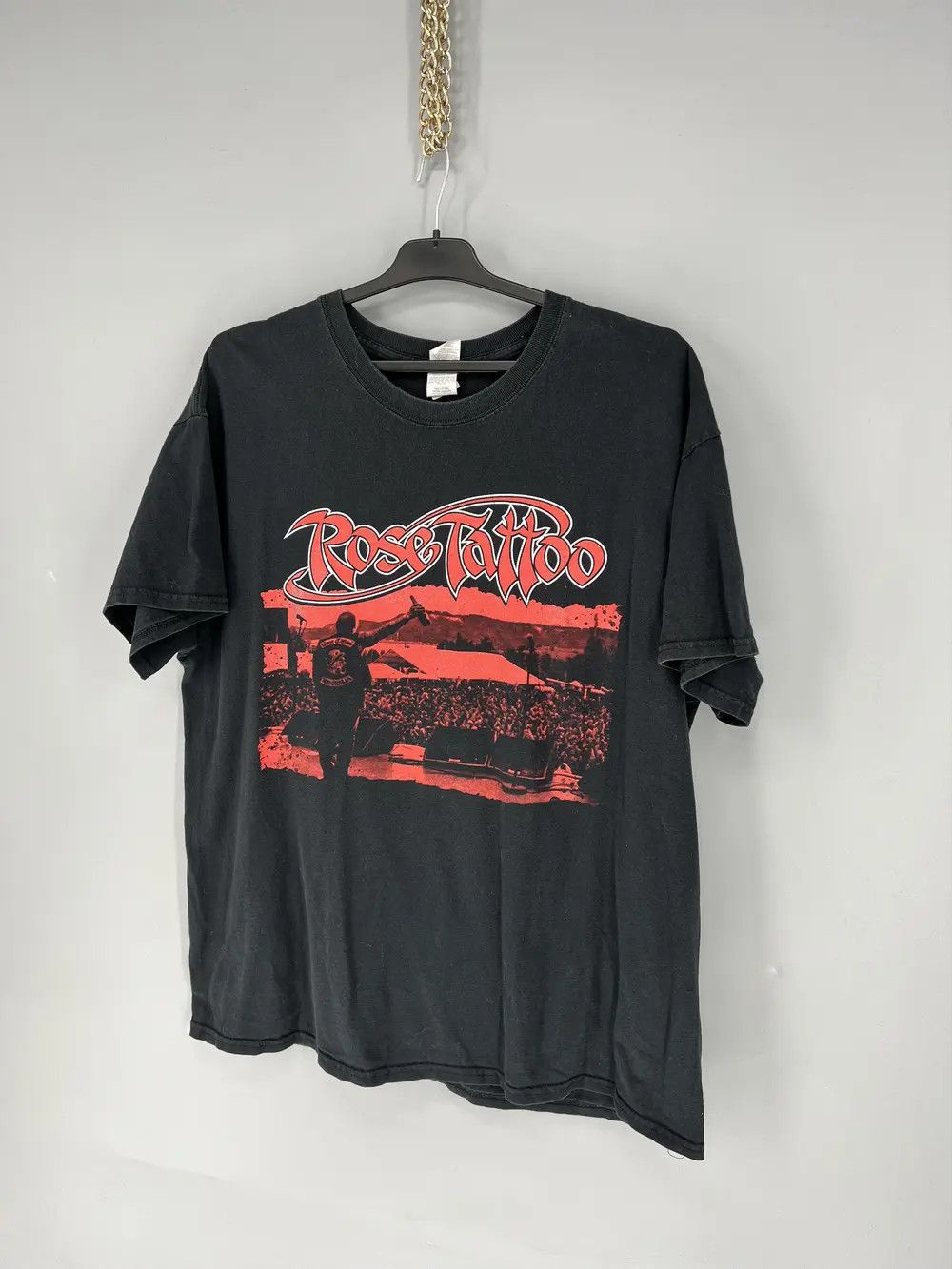 Band Tees Vintage 2018 y2k Rose Tattoo Blood Brothers Euro Tour Size US XL / EU 56 / 4 - 3 Thumbnail