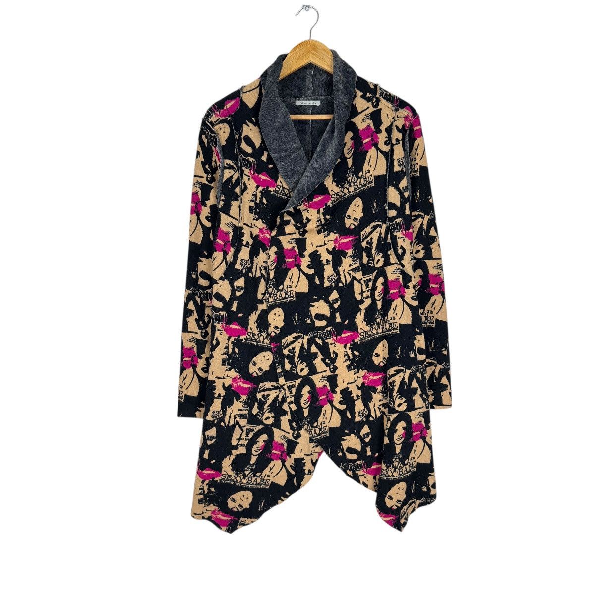 Hysteric Glamour ☀️PRIMAL WORK SEXY WOMAN OVERPRINT CARDIGAN JACKET Size M / US 6-8 / IT 42-44 - 1 Thumbnail