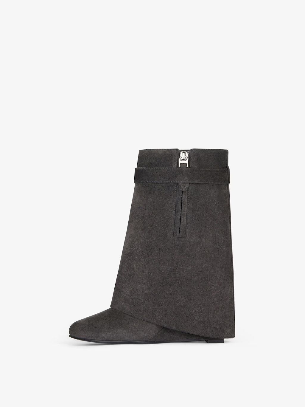 Givenchy o1w1db10525 Shark Lock Ankle Boots in Black Size US 6 / IT 36 - 3 Thumbnail