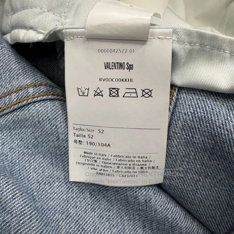 Valentino Valentino Printed denim jacket Size US XL / EU 56 / 4 - 4 Thumbnail