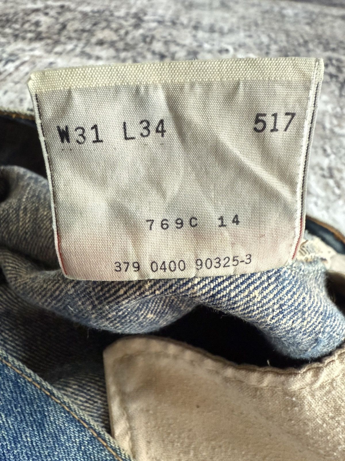 Levi's Vintage Clothing Vintage LEVIS 517 Muddy Wash Flared Bootcut Jeans Japan Made Size US 32 / EU 48 - 23 Thumbnail