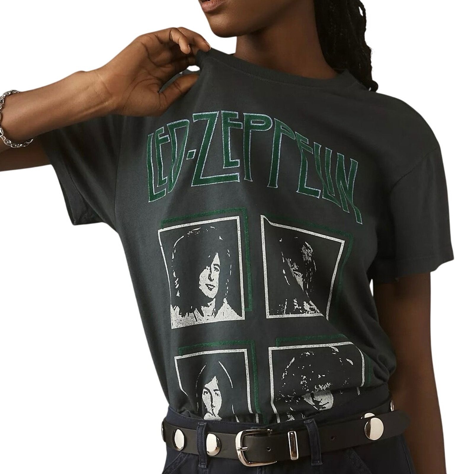 Anthropologie LETLUV Led Zeppelin Graphic Tee, Size XL New without Tag Size XL / US 12-14 / IT 48-50 - 1 Thumbnail