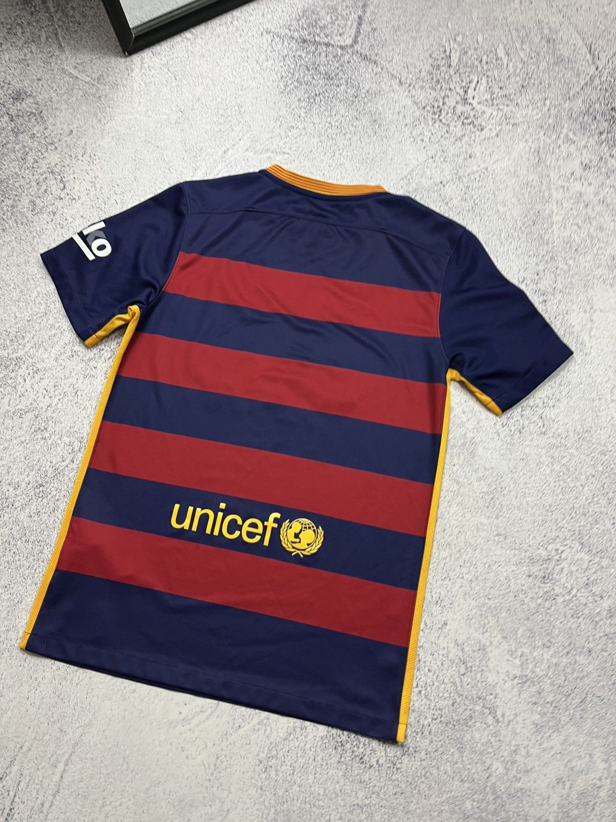 Nike Nike Barcelona 2015 Soccer Jersey Blockcore Shirt Football Size US S / EU 44-46 / 1 - 17 Thumbnail