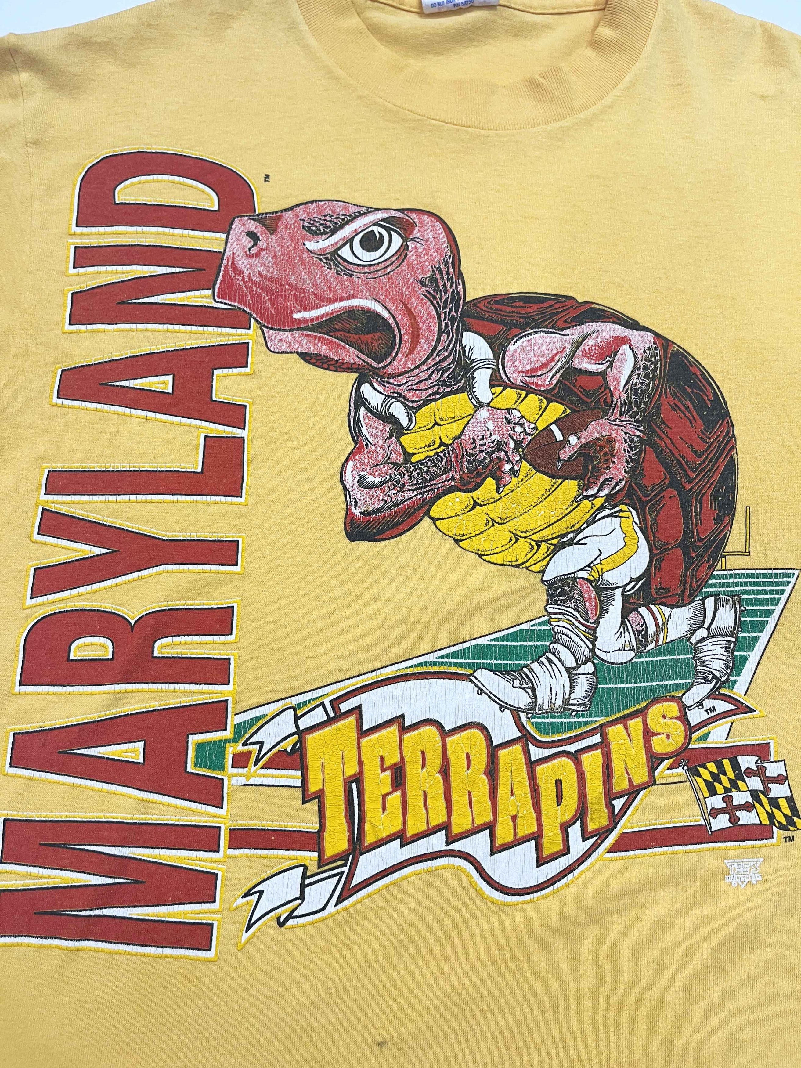 Vintage Vintage Tee's Unlimited Maryland Terrapins Terps T-Shirt Size US M / EU 48-50 / 2 - 2 Thumbnail