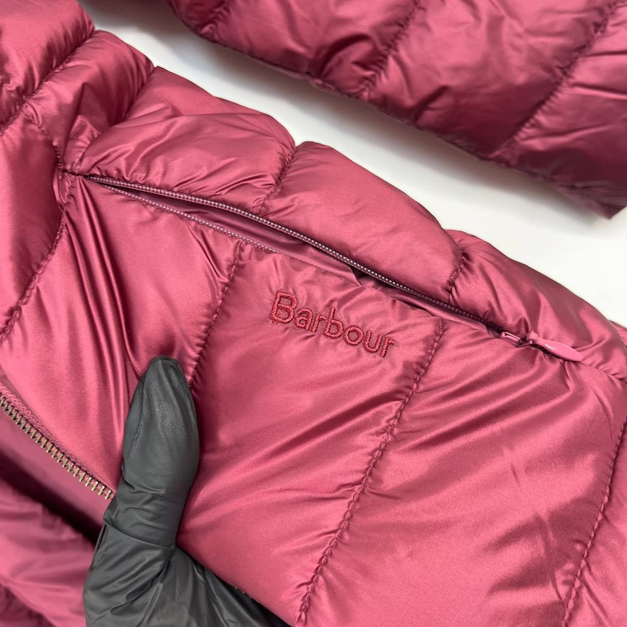 Barbour Barbour Reid Quilted Jacket Burgundy Womens Size UK 8 EU 34 Size M / US 6-8 / IT 42-44 - 5 Thumbnail