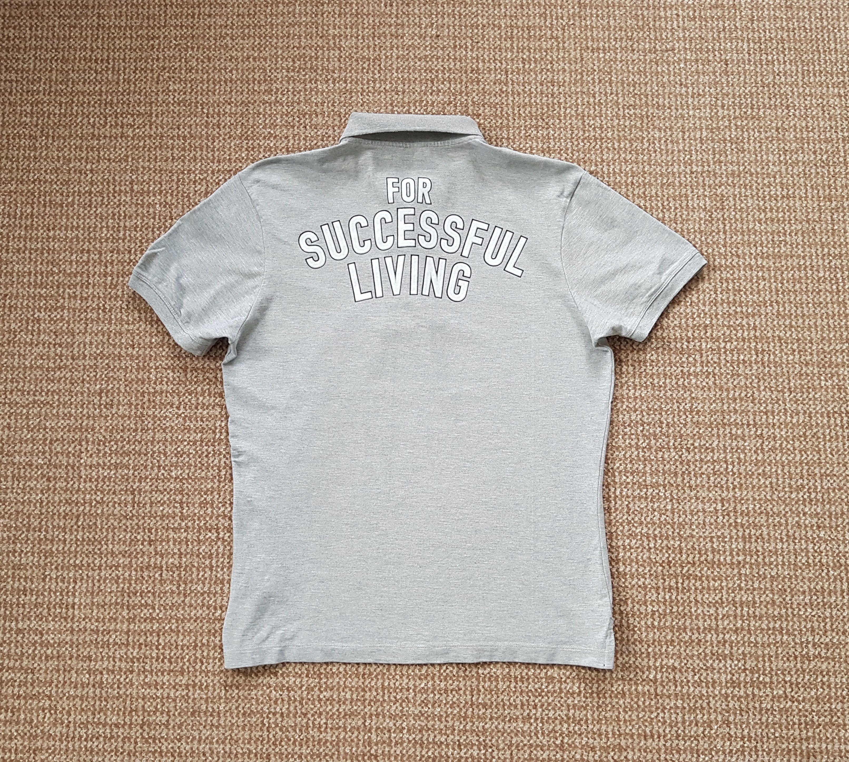 Diesel Diesel For Successful Living Printed Polo T Shirt sz XL Size US XL / EU 56 / 4 - 1 Thumbnail
