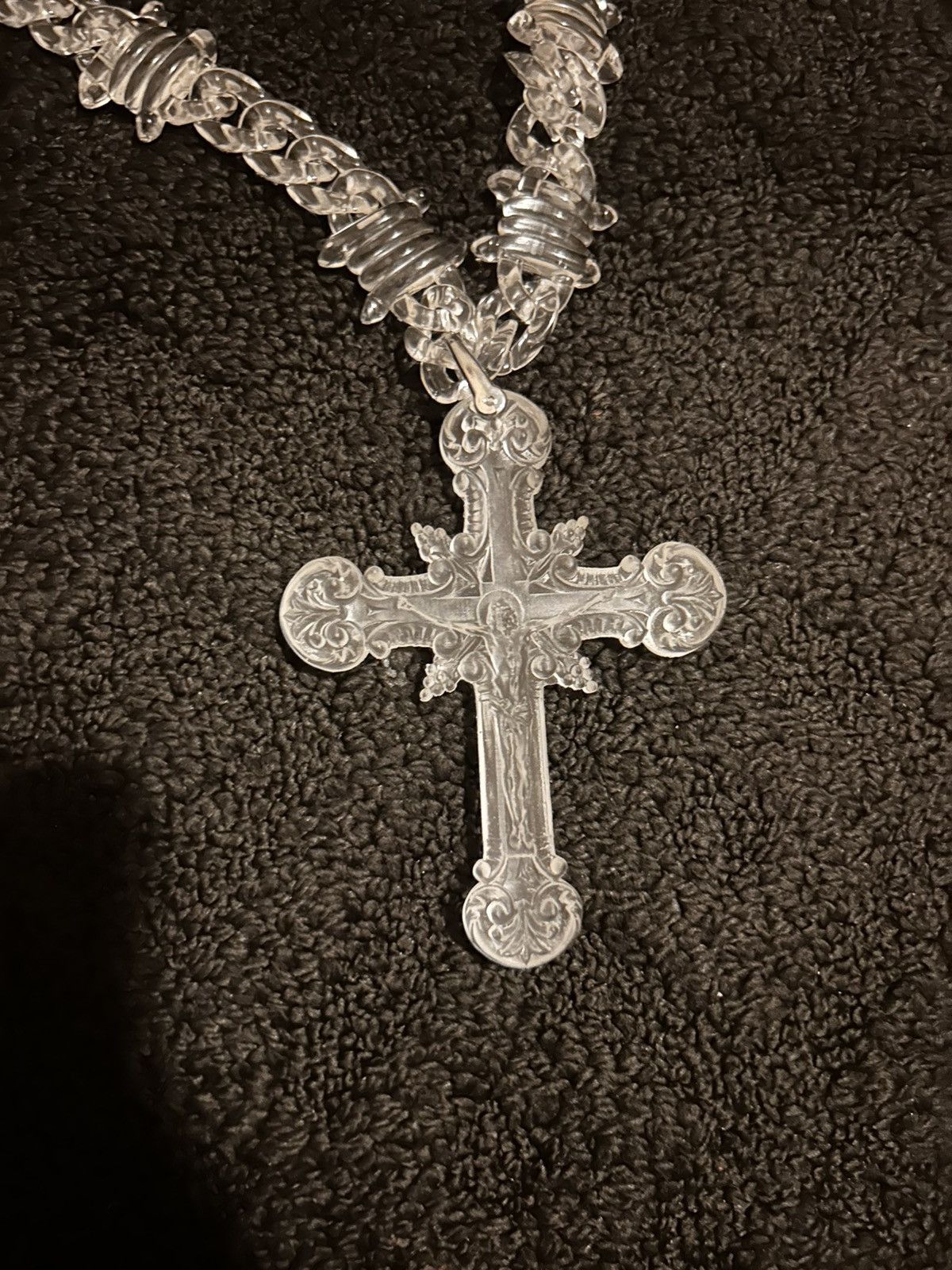 Other Cross Clear necklace Size ONE SIZE - 4 Thumbnail