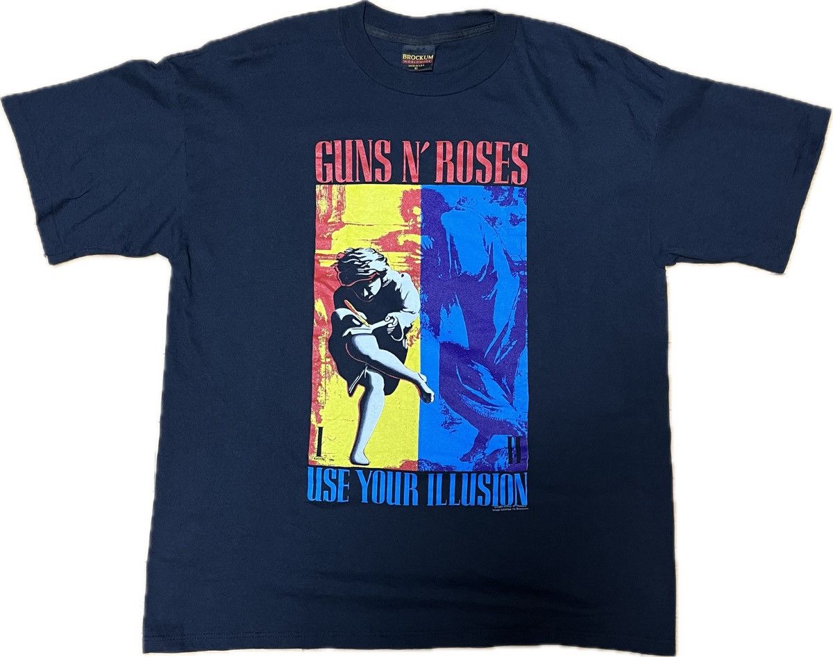 Guns N' Roses NEW 90s VINTAGE BROCKUM GUNS N ROSES USE YOUR