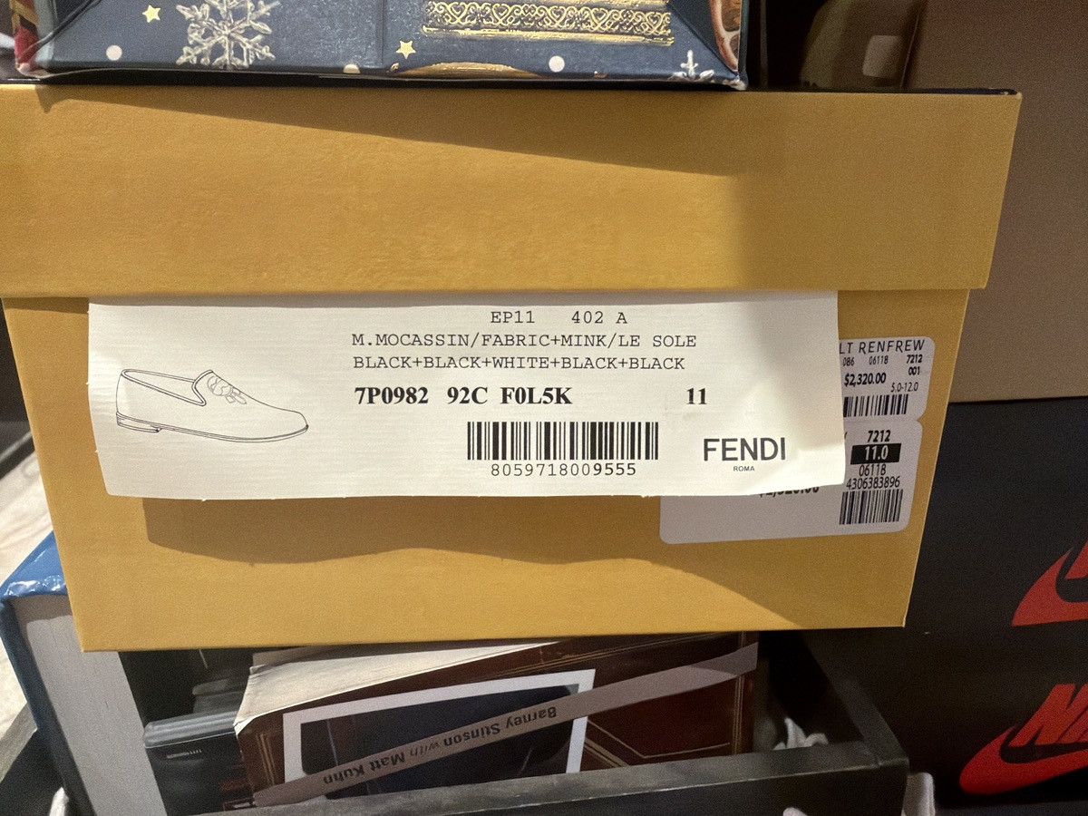 Fendi × Karl Lagerfeld Fendi Mocassin Karl Lagerfeld Size US 11 / EU 44 - 12 Thumbnail
