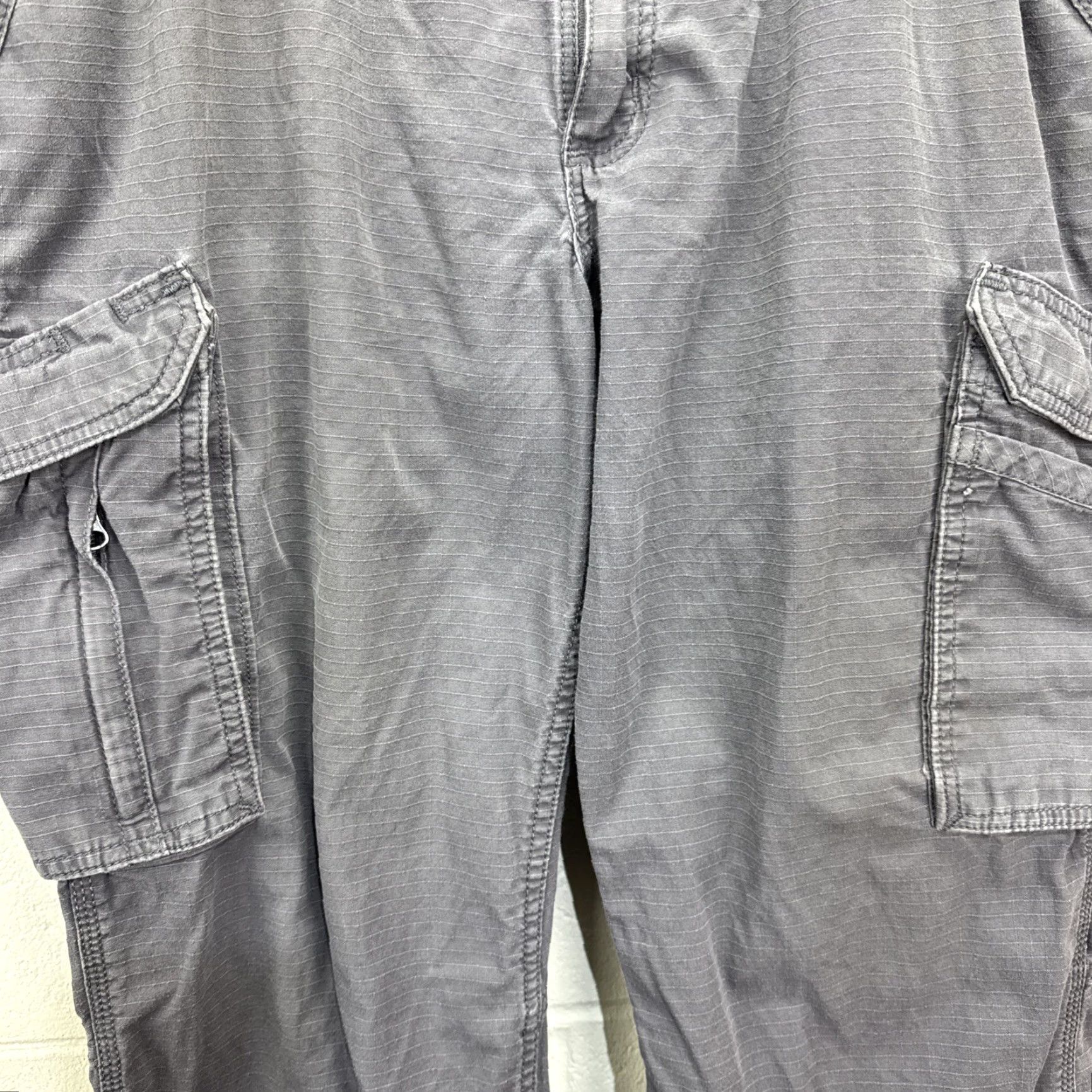 Carhartt Carhartt Force Men's Cargo Pants 38x30 Relaxed Fit Ripstop Gray Workwear Casual Utility Size US 38 / EU 54 - 4 Thumbnail