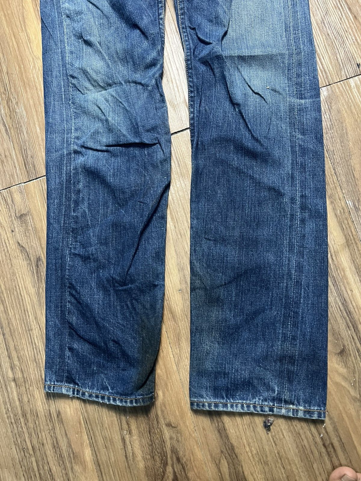 Paper Denim & Cloth Vintage Paper Denim & Cloth MadeInUSA Straight Leg Jeans(45) Size US 29 - 5 Thumbnail