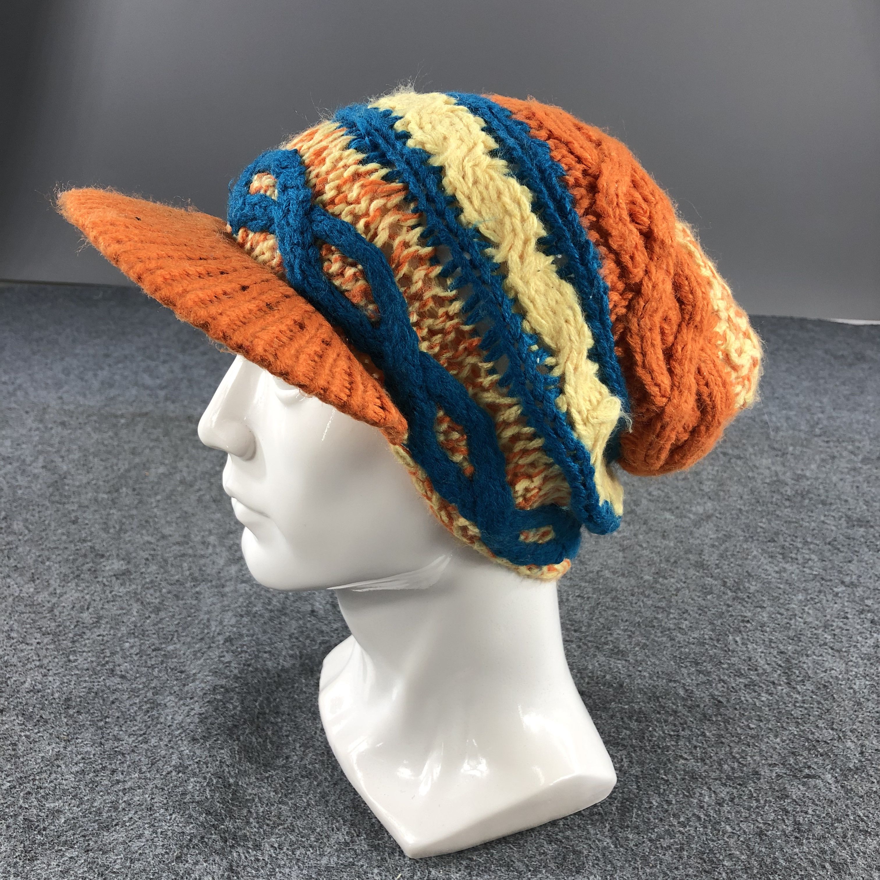 Japanese Brand Unknown Grace Hats Knitted Slouchy Beanie Snowcap B334 Size ONE SIZE - 1 Thumbnail