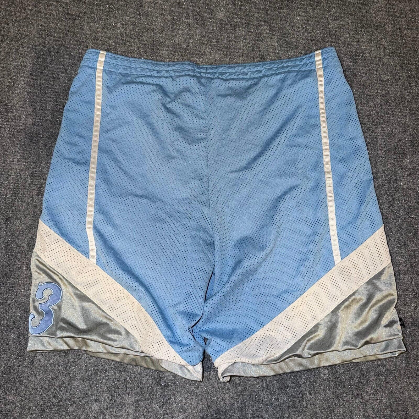 Jordan Brand Nike Air Jordan 23 Blue Baggy Mesh Dazzle Hoop Short Mens XL Size US 36 / EU 52 - 4 Thumbnail