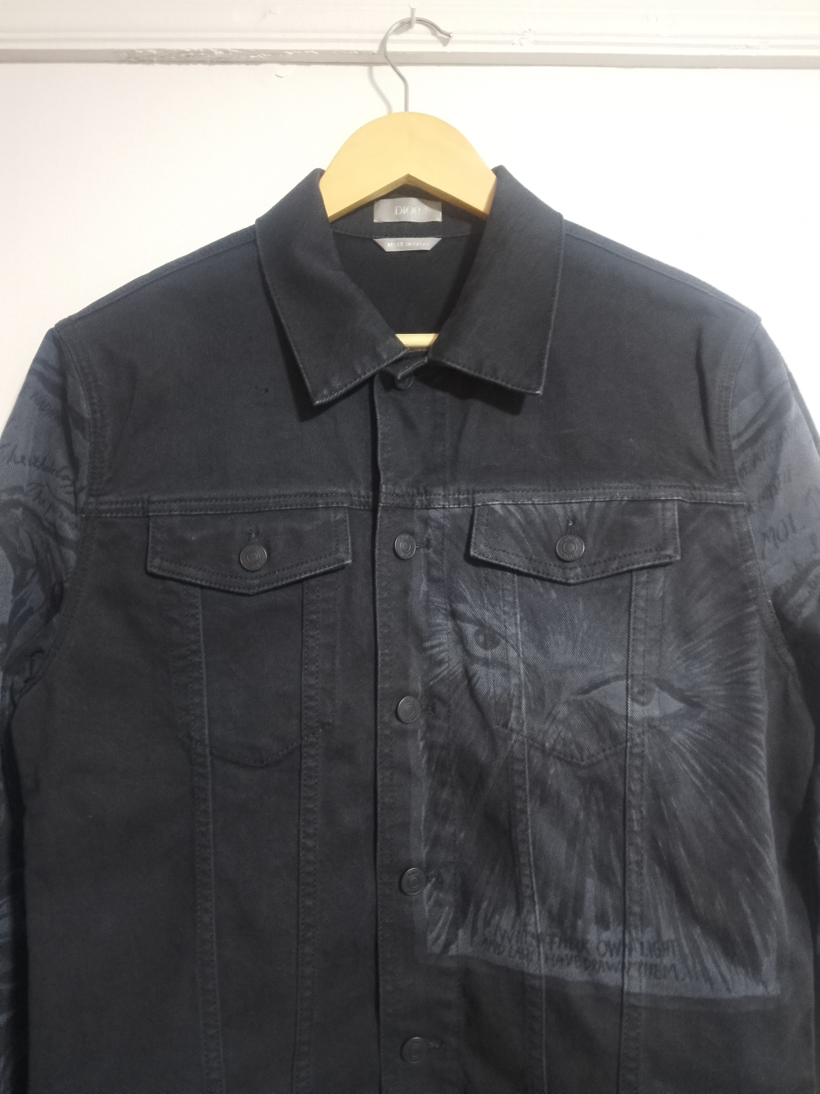 Dior Dior Raymond pettibon mona Lisa denim jacket Size US M / EU 48-50 / 2 - 4 Thumbnail