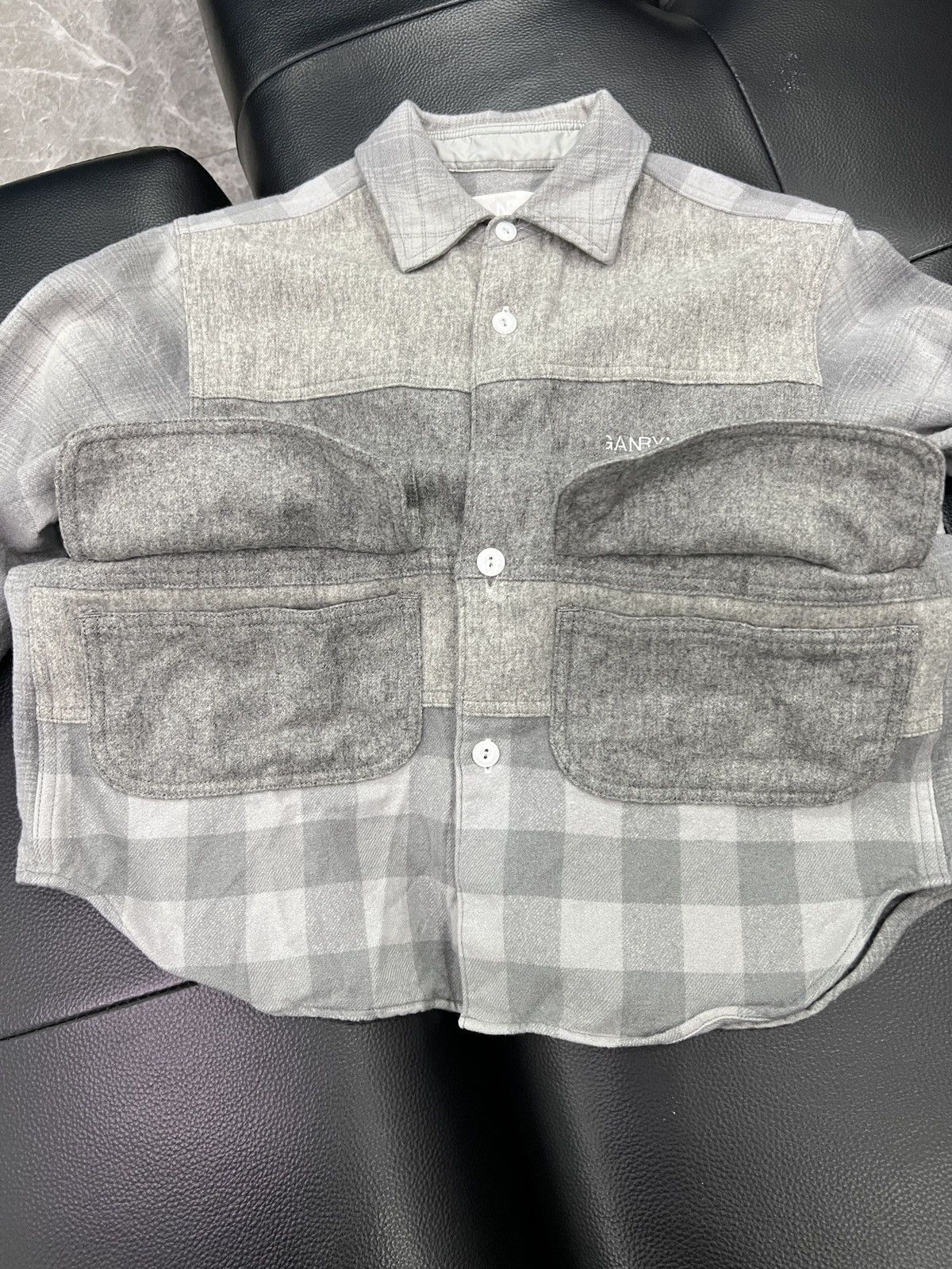 Ganryu Ganryu by Comme des Garçons 2014 Patchwork Plaid Deconstruct Size US S / EU 44-46 / 1 - 5 Thumbnail