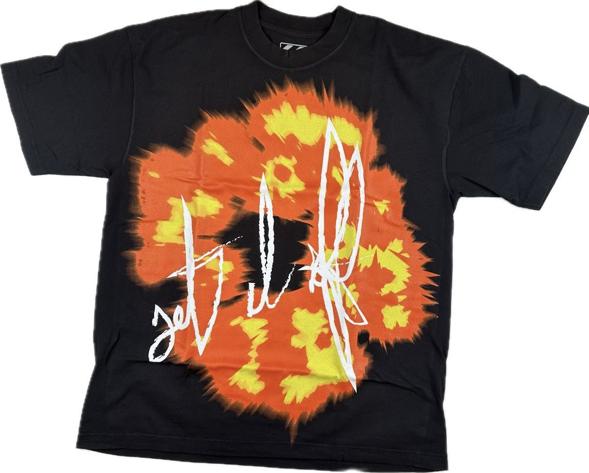image of Denim Tears X Offset T-Shirt in Black, Men's (Size Large)