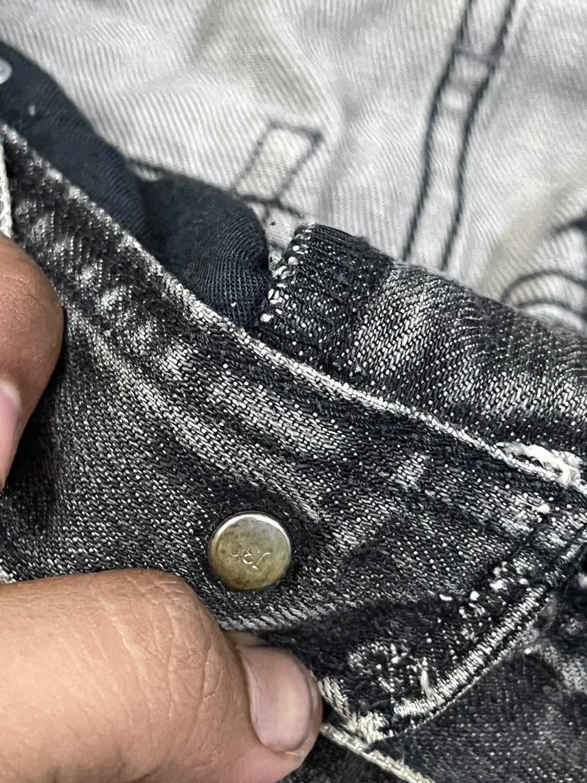 Levi's Vintage Levi’s 592 Distressed Denim Size US 31 - 6 Thumbnail