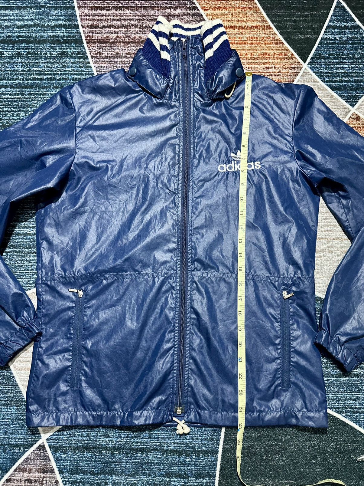 Adidas Adidas Vintage Windbreaker 70s-80s(Descente)|collector piece Size US M / EU 48-50 / 2 - 16 Thumbnail