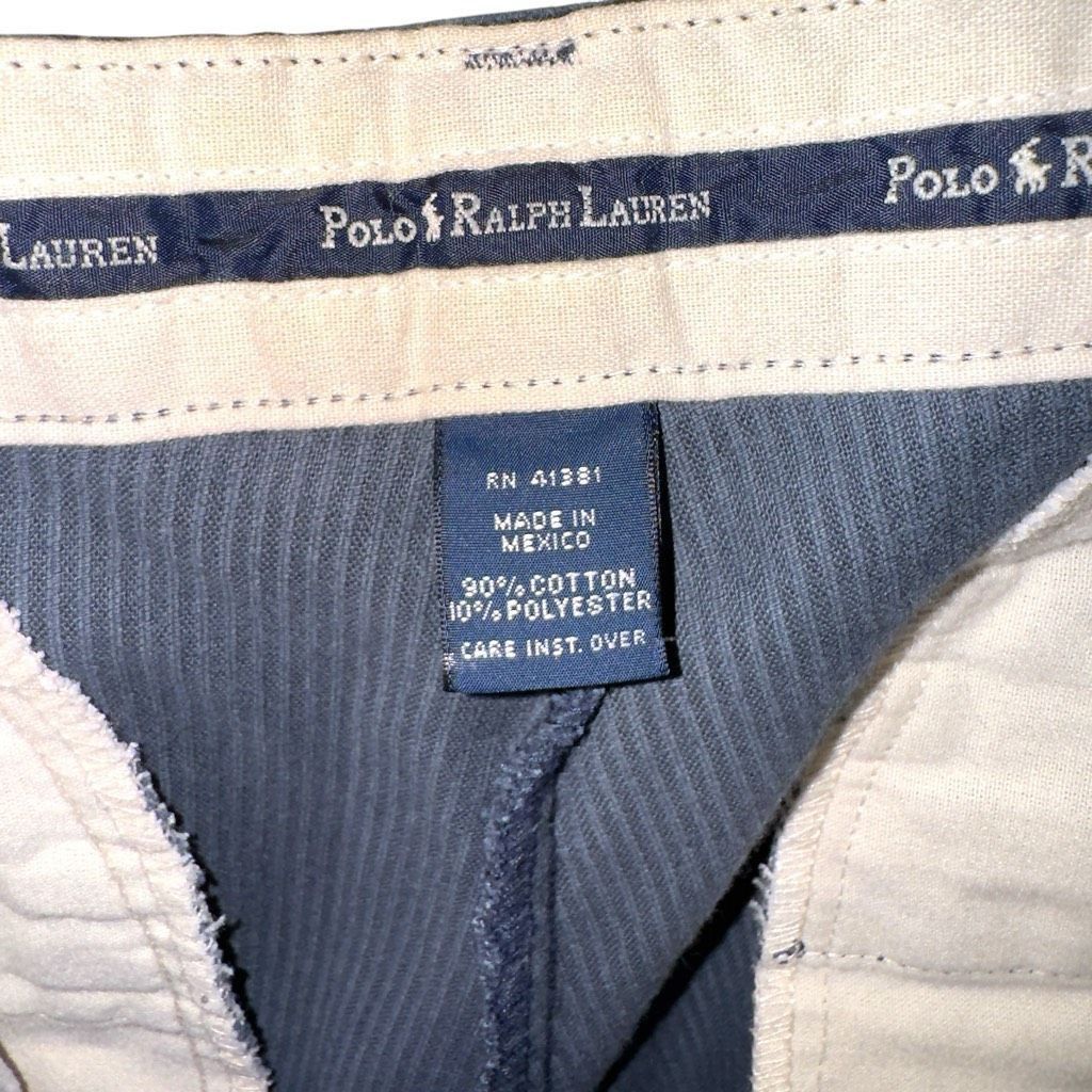 Polo Ralph Lauren 80s Polo Ralph Lauren Nautical Navy Polo Cords Size 32 Size US 32 / EU 48 - 10 Thumbnail
