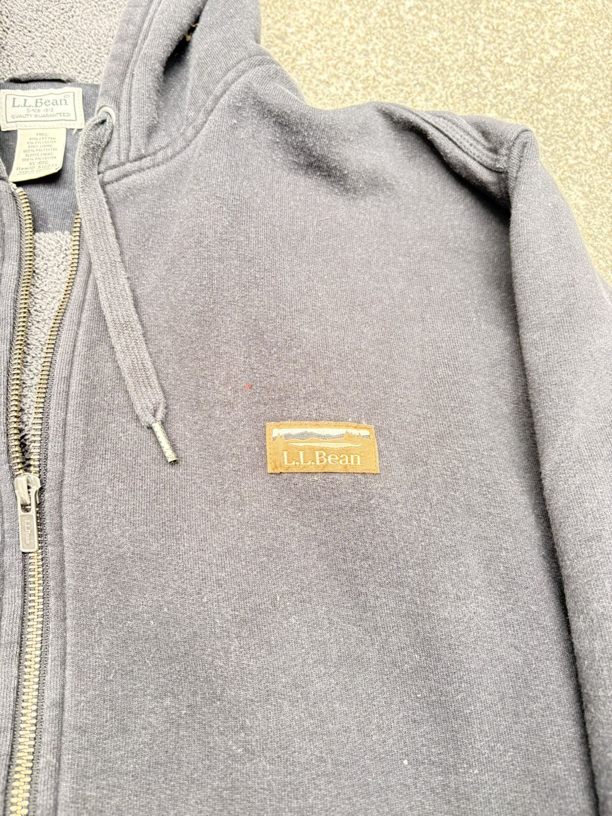 L.L. Bean Custom L.L. Bean Sherpa Lined Full Zip Hoodie Black XL Size US XL / EU 56 / 4 - 3 Thumbnail
