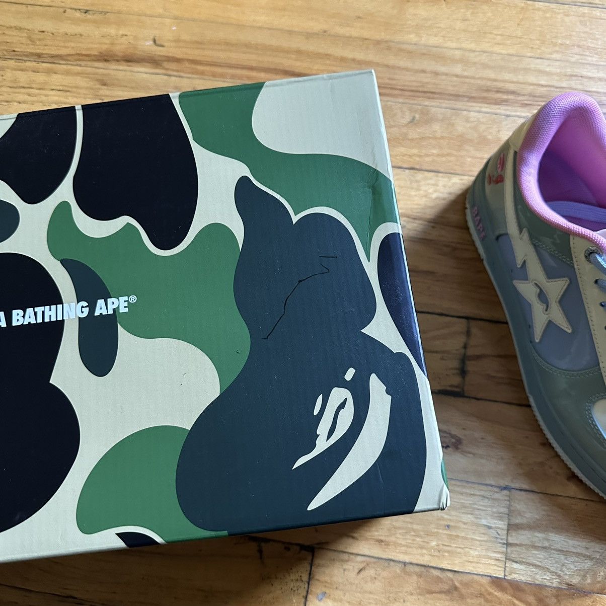 Bape Kidsuper x bapesta sneakers w box Size US 7 / EU 40 - 14 Thumbnail