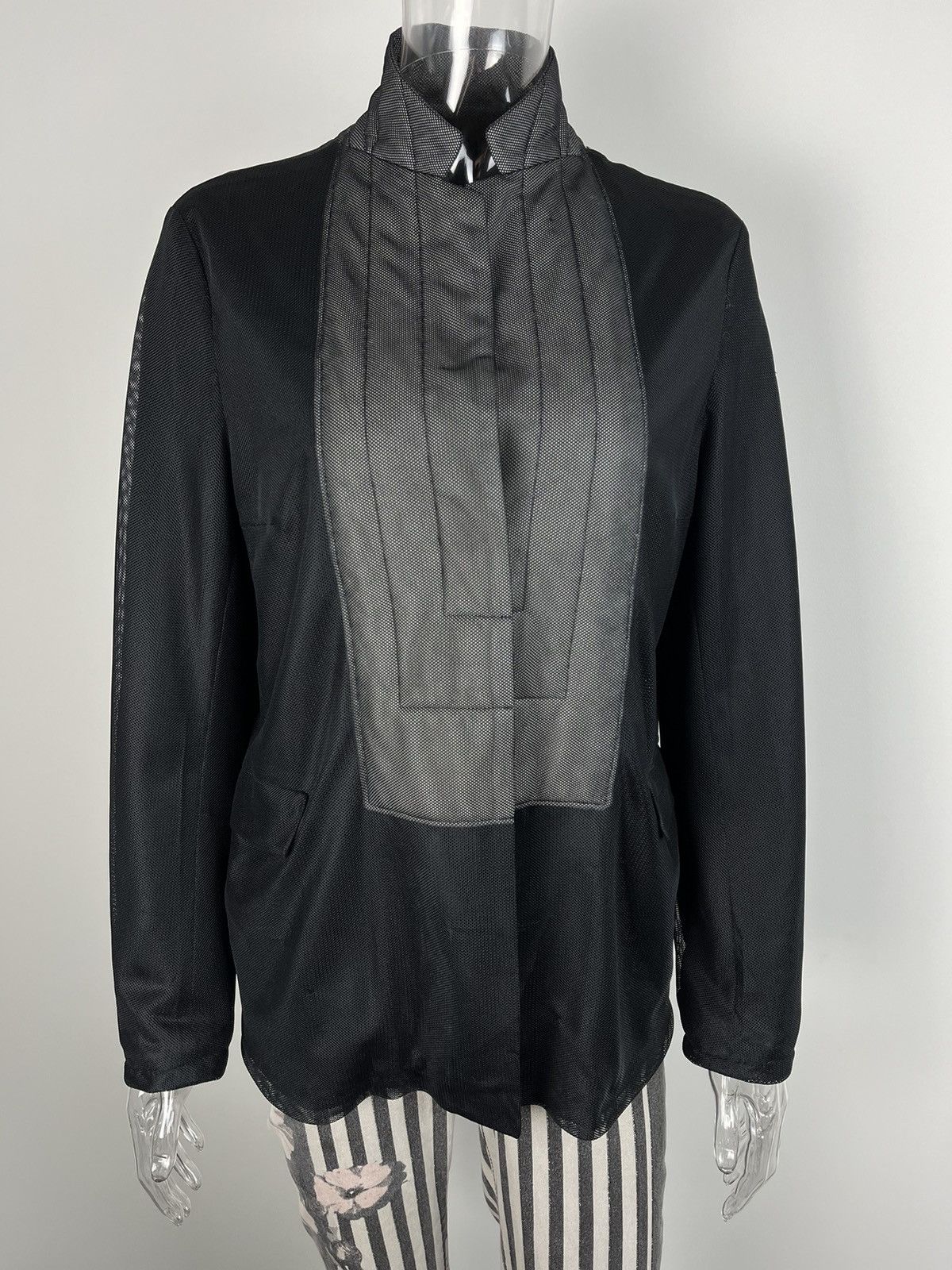 Jil Sander Jil Sander single breasted blazer jacket transparent mesh Size M / US 6-8 / IT 42-44 - 1 Thumbnail