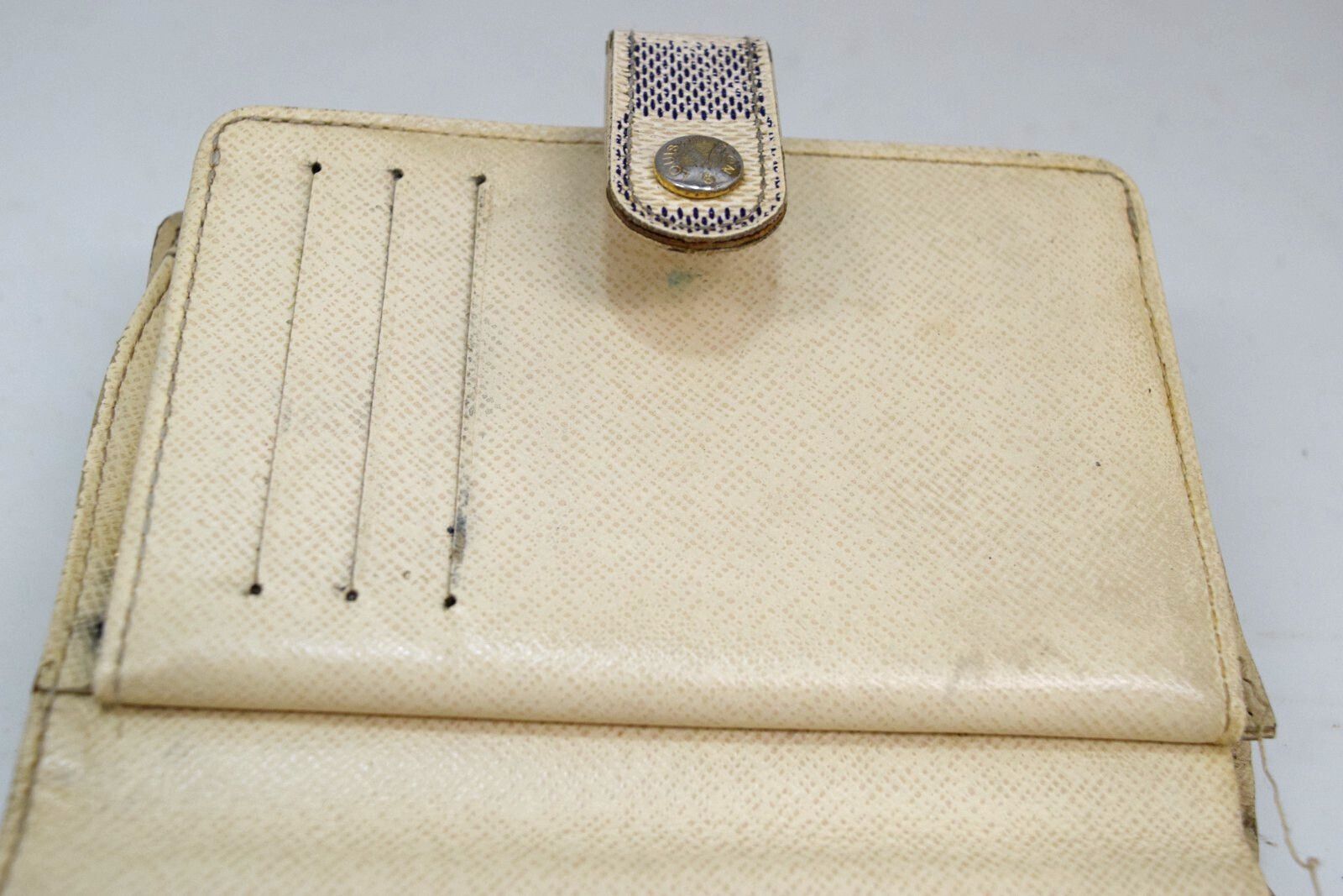 Louis Vuitton Louis Vuitton Portefeuille Viennois Wallet Azur N61676 Size ONE SIZE - 10 Thumbnail