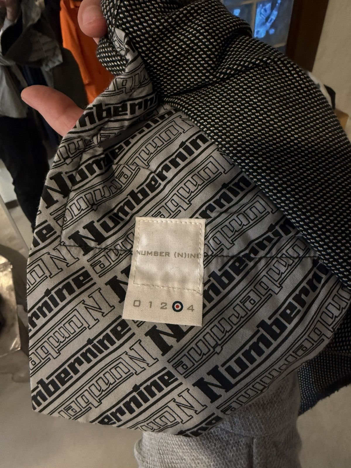 Number (N)ine Number (N)ine Spring 2000 ‘Extra Heavy’ Inside-Out Pants Size US 29 - 5 Thumbnail