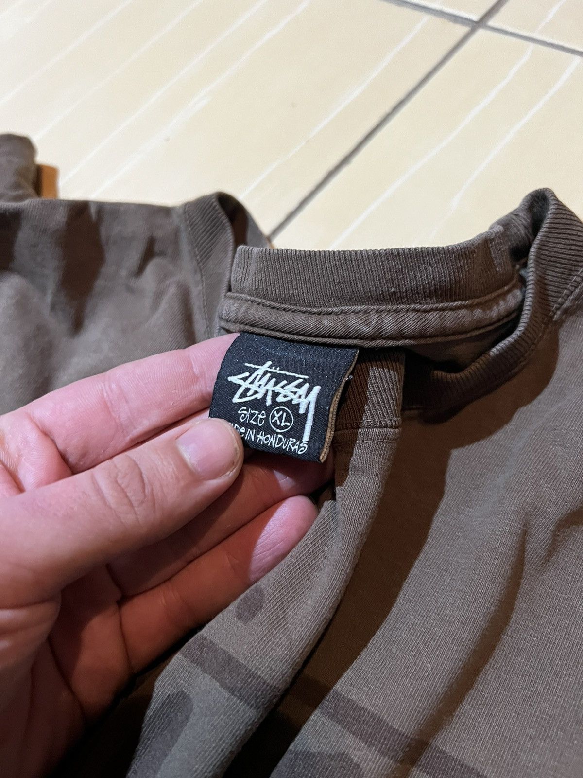 Stussy Stussy beach roots pigment dyed tee Size US XL / EU 56 / 4 - 2 Thumbnail