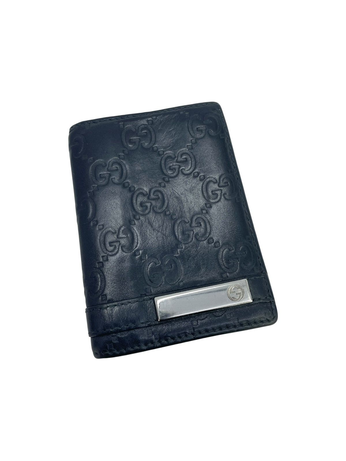 Gucci Monogram Leather Bi Fold Cardholder Wallet Size ONE SIZE - 2 Thumbnail